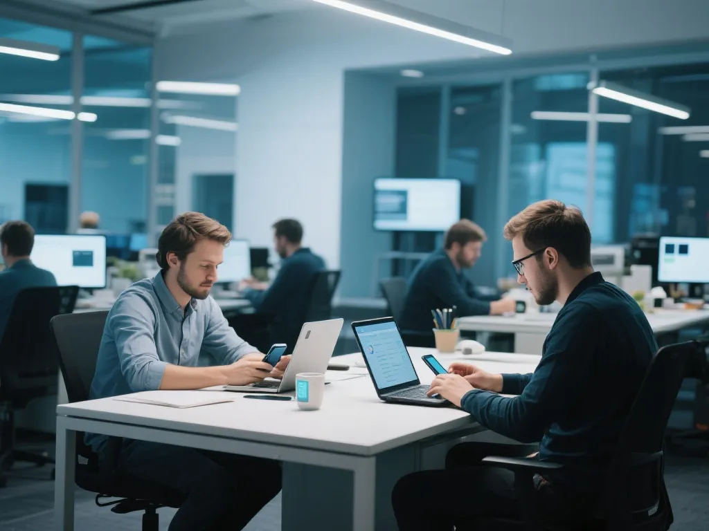 九游体育科技有限公司 办公环境与研发团队